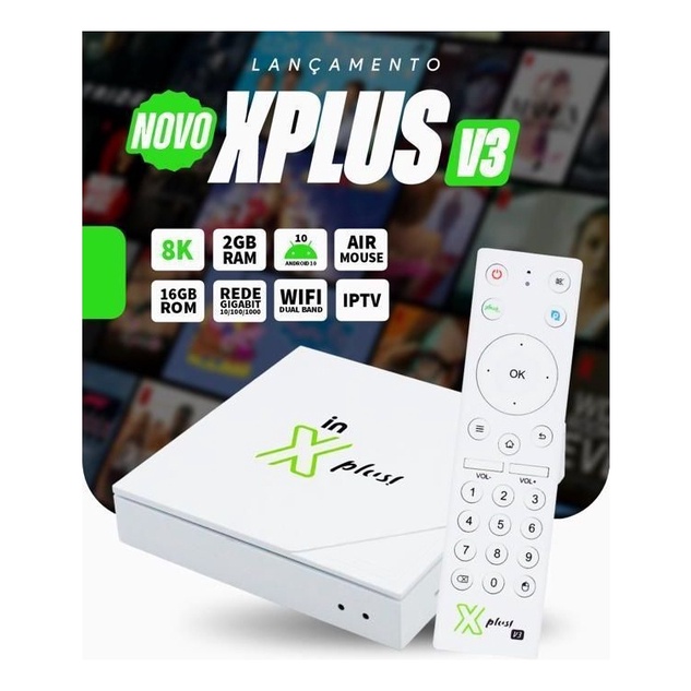 X In Plus V3 Novo Modelo