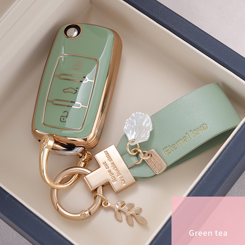 TPU Capa Da Caixa Chave Para Volkswagen VW Polo Golf Passat Tiguan Beetle Caddy T5 Up Eos Skoda Octavia Seat Leon Altea