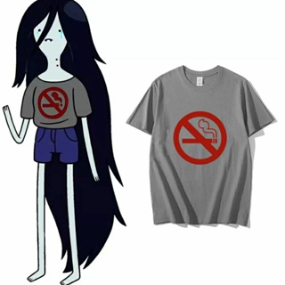 Camiseta em Algodão Unissex com Estampa Proibido Fumar da