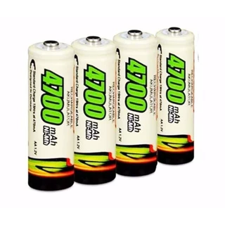 Pilha Recarregável Tipo Blister AA 4700mAh