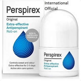 Perspirex Original 20ml-Desodorizante para hiperidrose bromidrose sudorose intensa e anti-suor antitranspirante oficial