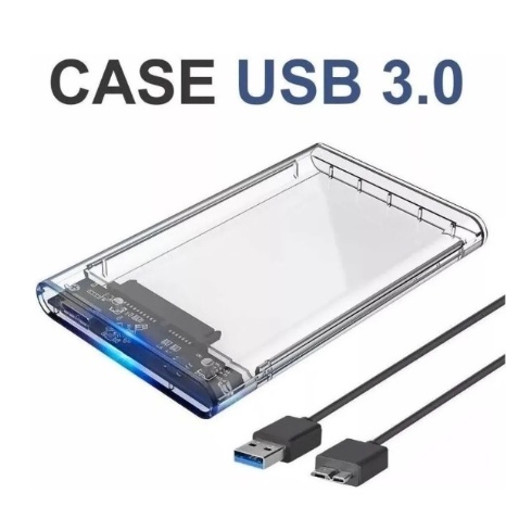 Case Hd Externo 2.5 Notebook Usb 3.0 compativel Ps4 Xbox One Pc 6gbps