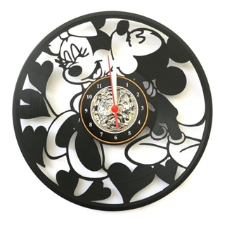 Mickey E Minnie, Parede,disco De Vinil, Retrô