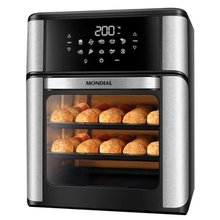 Fritadeira Elétrica Forno Oven 12L Mondial AFO-12L-BI 127V