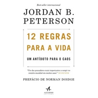 12 REGRAS PARA A VIDA UM ANTÍDOTO PARA O CAOS em Oferta na Shopee