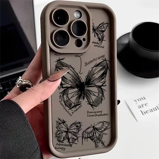 Estojo Criativo Para Telefone Samsung Galaxy A05 A14 A54 A05S A15 A13 A34 A35 A55 A23 A33 A53 A73 A52 A52S A72 Capa Macia De Silicone À Prova De Choque