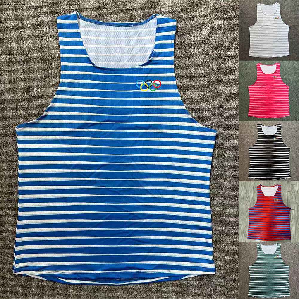 Colete De Corrida Esportiva Masculino De Secagem Rápida Sem Mangas Elástico Ginásio