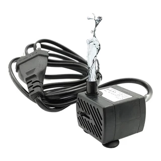 Kit Com 10 Bombas Submersa Bombinha Fonte de Água Para Aquário 180 L/h Bivolt