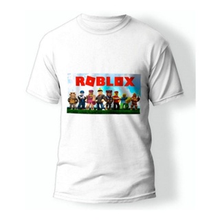 Camiseta Basica Camisa Roblox Boy MMORPG Gamer Game Unissex Geek