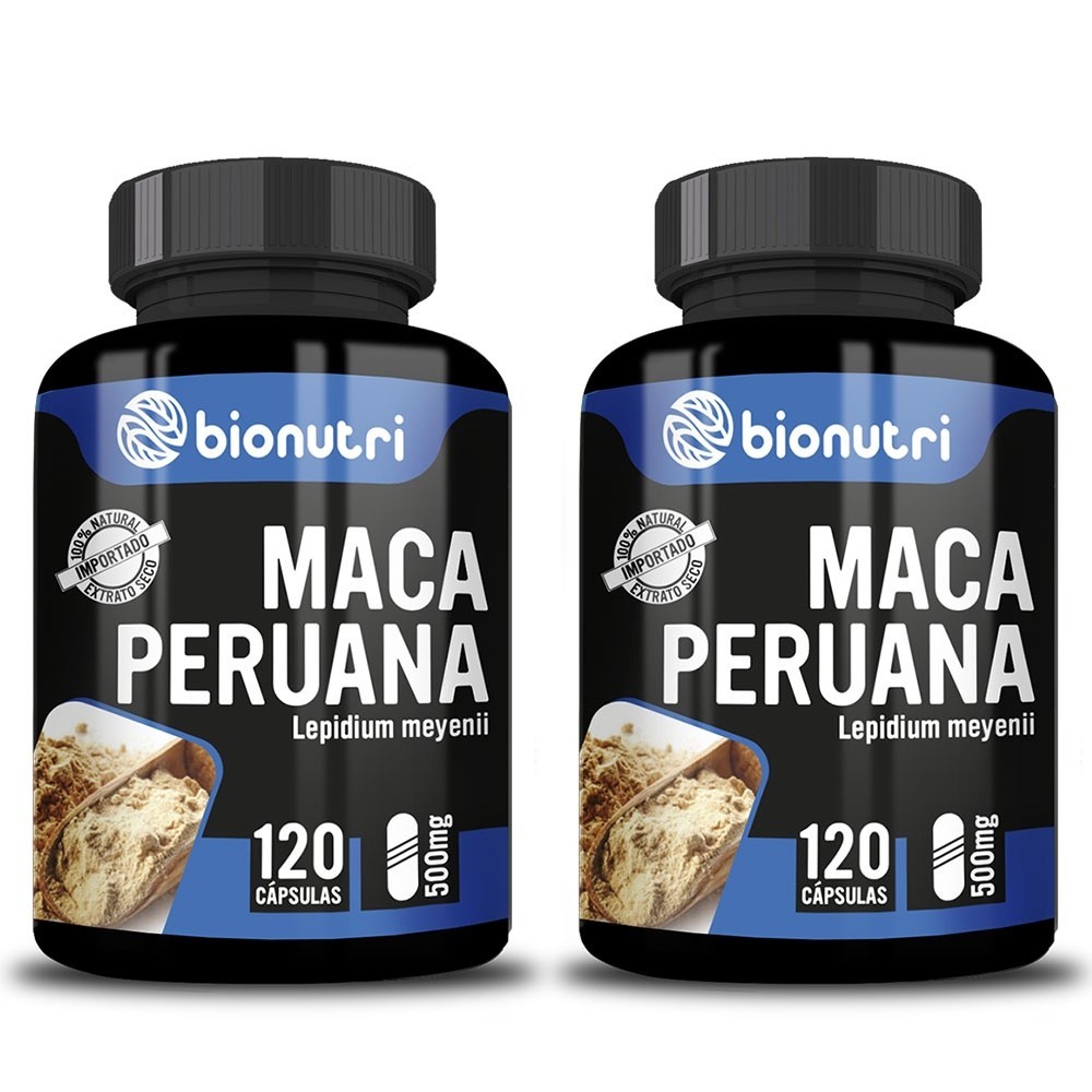 Kit 2x Maca Peruana 120 Caps 500 Mg Shopee Brasil