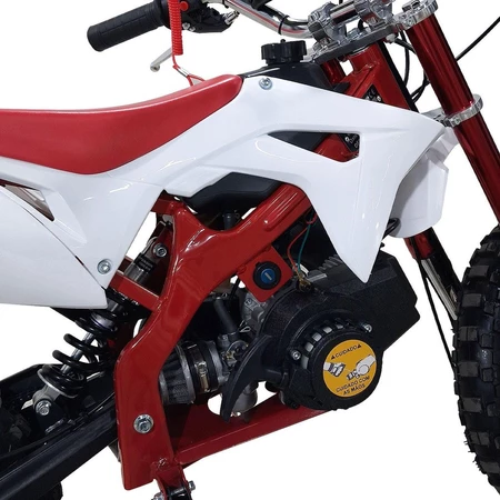 Mini Moto Cross a Gasolina 49cc 2 Tempos Freio a Disco Preta