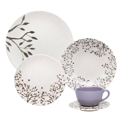 Aparelho de jantar em porcelana schmidt vitória - r$150 em Santa