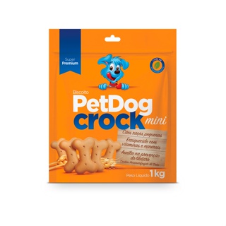 Biscoito PetDog Crock Mini 1kg