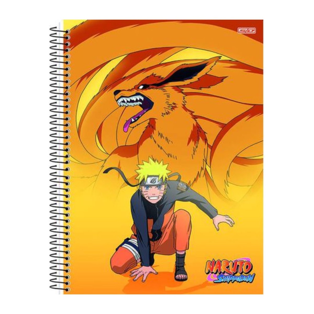 Adesivo p/ Capa de Caderno Grande 1un - Naruto