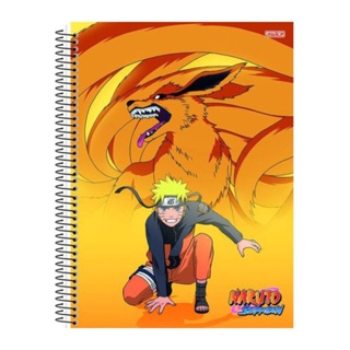 Caderno Naruto Nuvem 1 Matéria 80 Folhas - Shop Macrozao