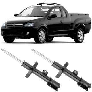 2 Amortecedor Chevrolet Montana 2004 a 2010 Dianteiro Passageiro Nakata
