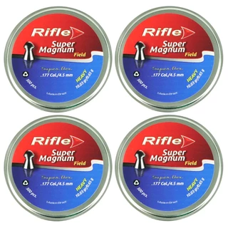 4un Chumbinho 4.5mm Rifle Super Magnum Field Heavy - 500un