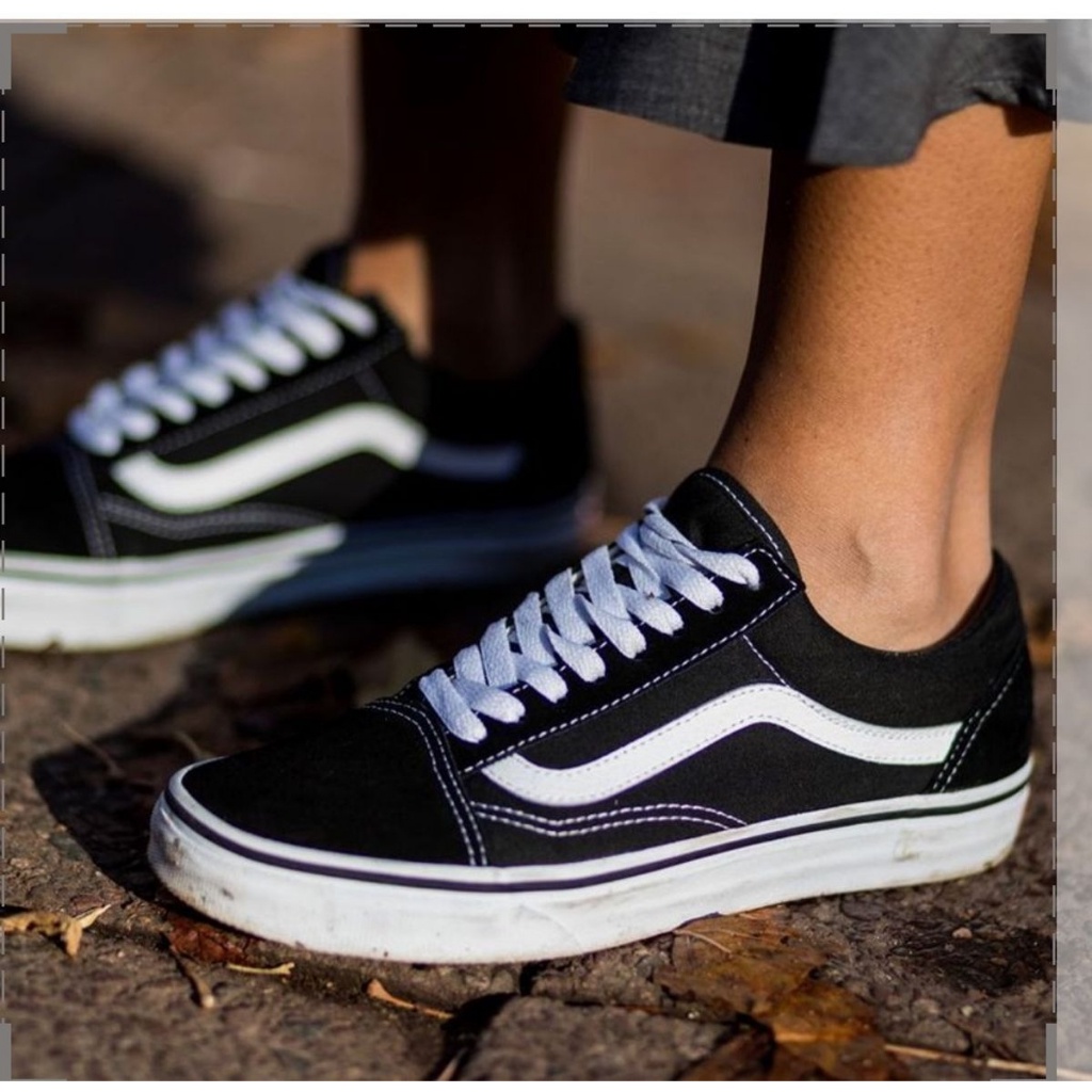 Tenis vans old store skool é confortavel