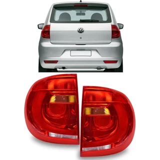 Par Lanterna Traseira Vw Fox 2010 2011 2012 2013 2014 Rubi