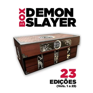 Mangás - Box Demon Slayer Vols.1 ao 23 - Novos/Lacrados