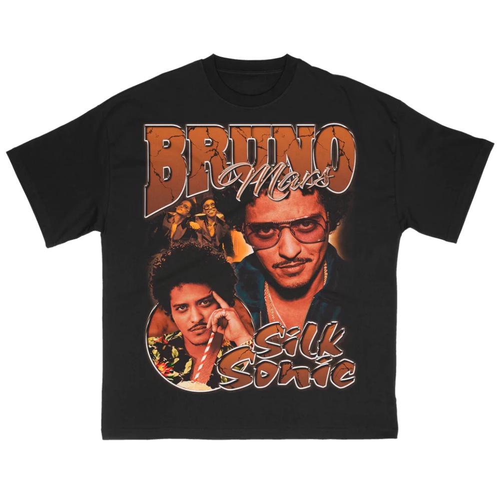 Camiseta Blusa Bruno Mars Lançamento Edição Limitada - Envio Rápido Premium