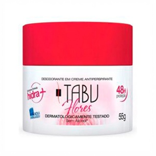 Desodorante Creme Tabu Flores 55g