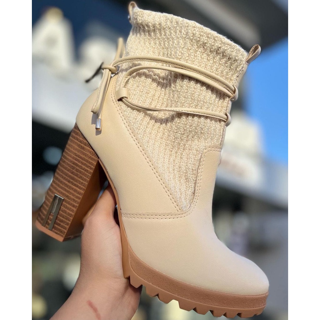 Bota Ramarim Crochet Shopee Brasil