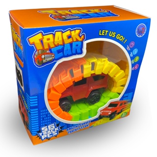 Pista de Carrinho Baby Colorida Brinquedo Infantil Menino Ajuda na  Coordenação Motora e Visual da Criança