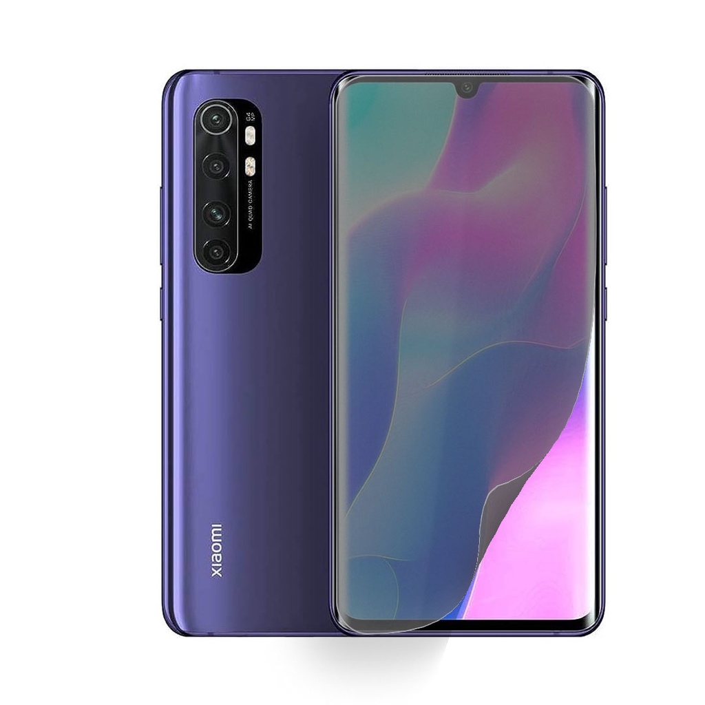 Película Protetora Hidrogel Privacidade Fosca Anti Espião Xiaomi MI Note 10 Lite