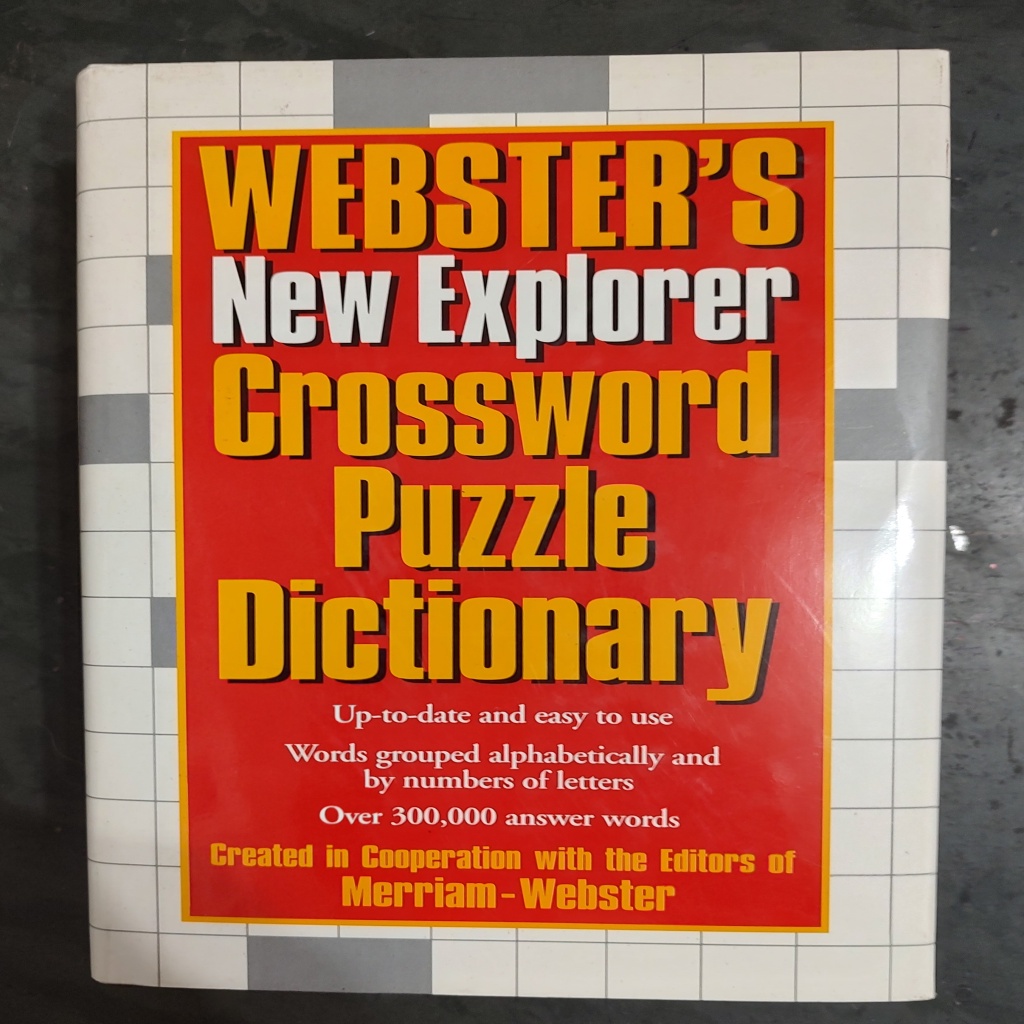 Webster''s New Explorer Crossword Puzzle Dictionary autor Merriam