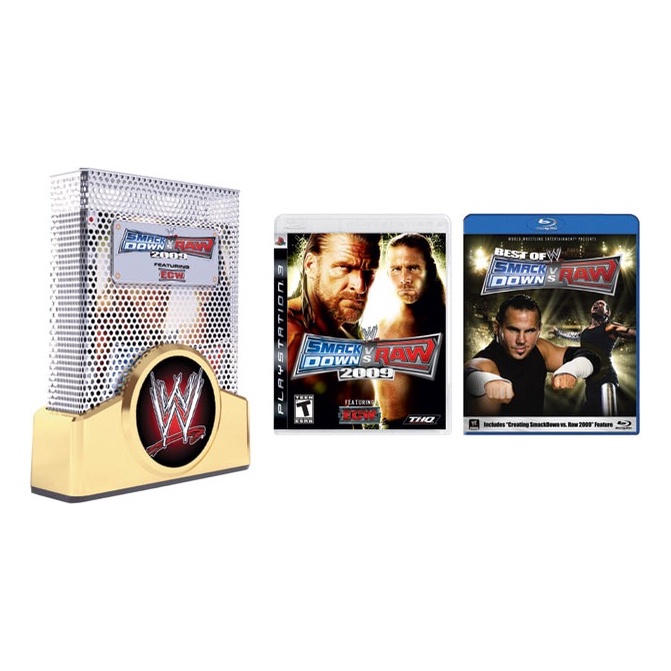 Jeu PS3 SmackDown Vs Raw 2009 Featuring ECW - Action Et Catch