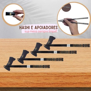 Hashi Japonês e Descanso Melamina Não Suje A Mesa
