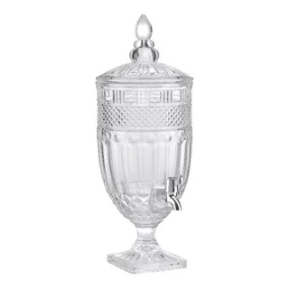Suqueira Dispenser Bebida Drink Suco Vidro Torneira Pequena, 3 Litros ,bebidas