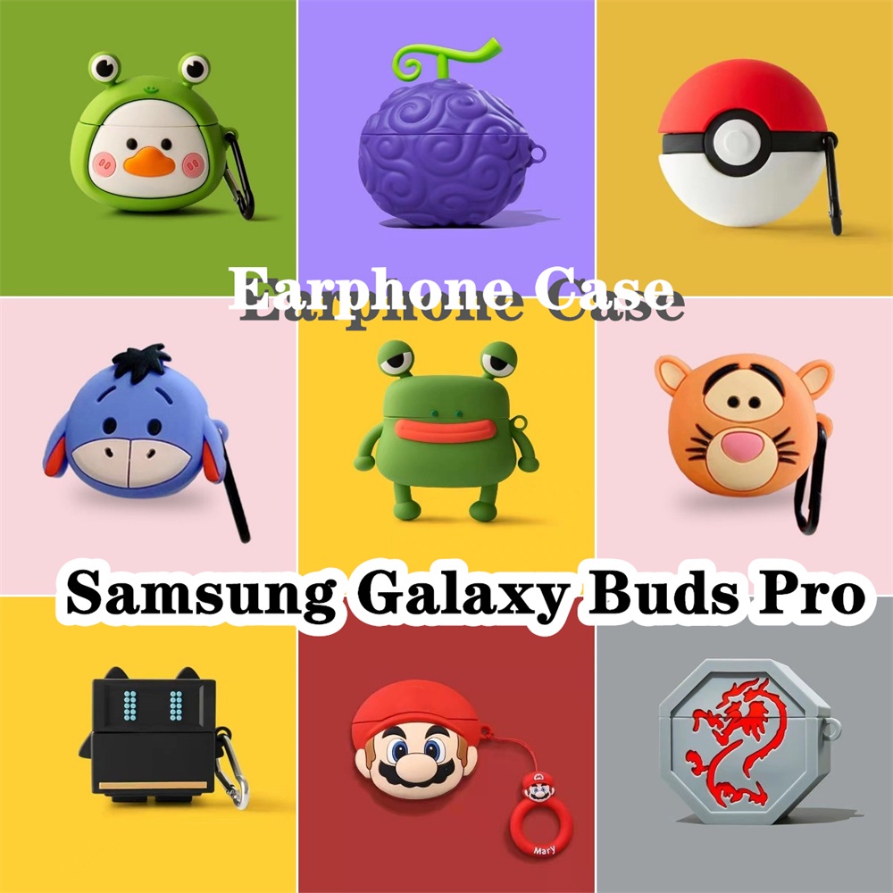 Estoque Pronto ! Para Samsung Galaxy Buds Pro Case Cartoon Inovação Série Capa De Silicone Macia Fones De Ouvido NO . 1