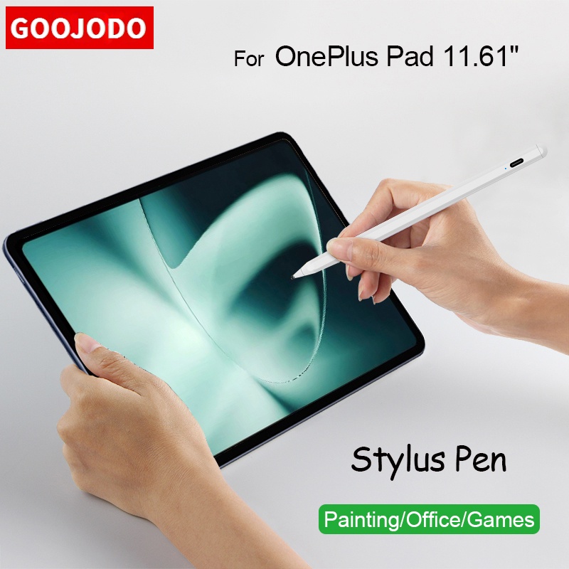 Caneta Stylus Ativa Para Android, Caneta Universal Recarregável Para IPad, Para Tablet, Canetas Digitais, Ponta Fina, Compatível Com Android, IOS