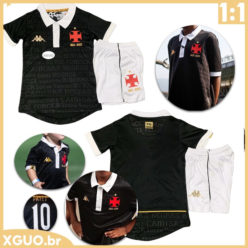 Camisa Vasco 2023 Edição Comemorativa de Futebol Infantil PAGAMENTO 10 tailândia 1:1