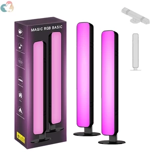 Autêntico100 % ! 1pc/2pcs RGB Fita LED De Mesa Com Controle Remoto Mudança De Cor Barra De Luz Para Jogos De PC