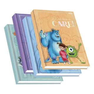 Caderno Disney 100 anos Colegial Costurado Capa Dura 160 Folhas - São Domingos