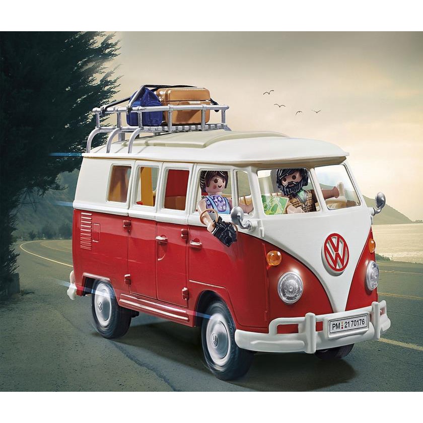 Playmobil Volkswagen T1 Camping Bus Kombi + BRINDE | Shopee Brasil