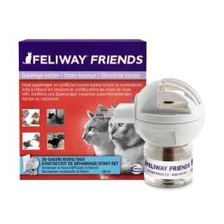 Feliway Friends Difusor Elétrico + Refil 30 Dias 48ml