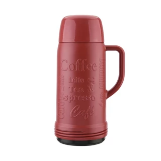 Garrafa Térmica Arábica 1L Vermelho Velvet Invicta