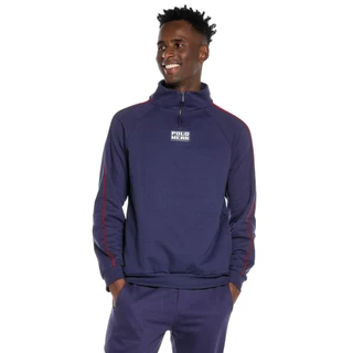 Moletom Gola Alta Masculino Polo Wear Azul Escuro