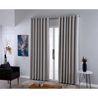 Cortina Pra Sala E Quarto Blackout Corta Luz 4,00m x 2,30m