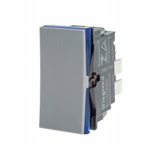 Interruptor simples 10A cinza Pial Plus