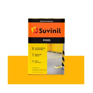 Tinta Suvinil para Piso Liso Amarelo 18 Litros