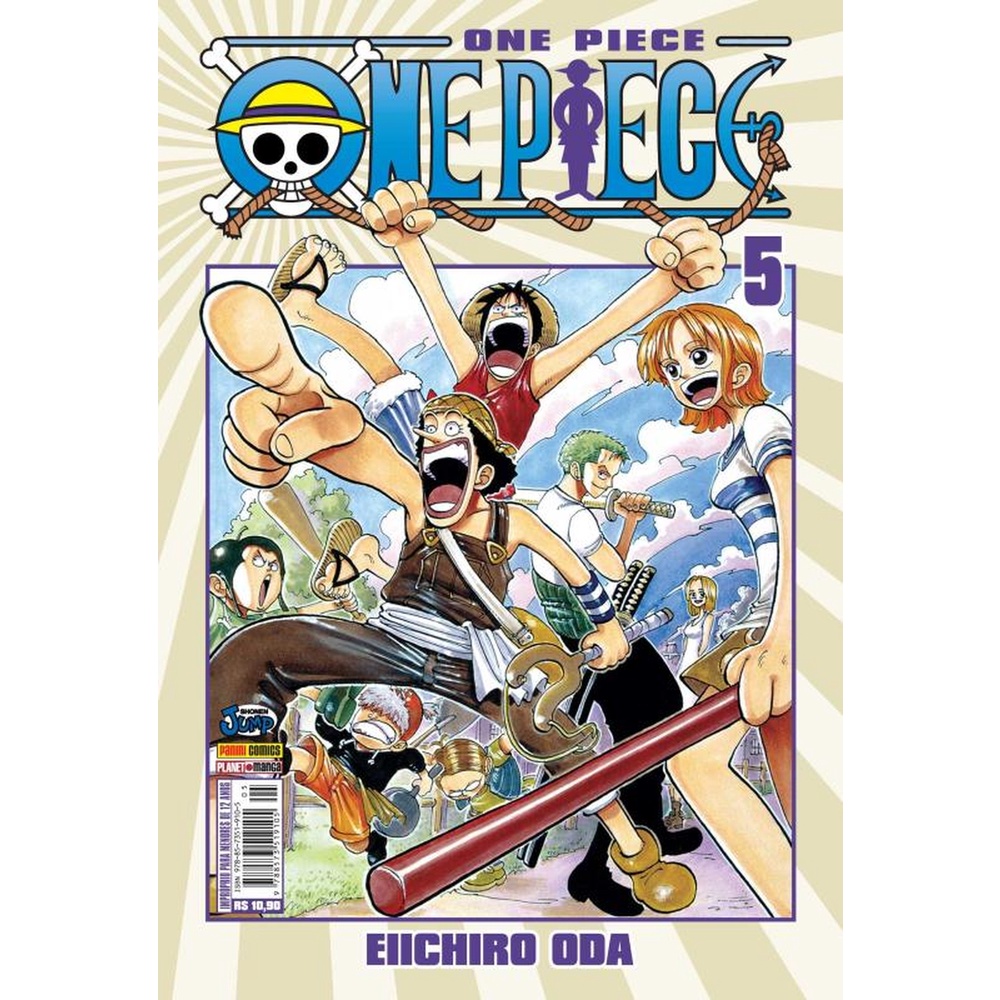 Manga One Piece Volume 103 Em Português - Panini - Revista HQ