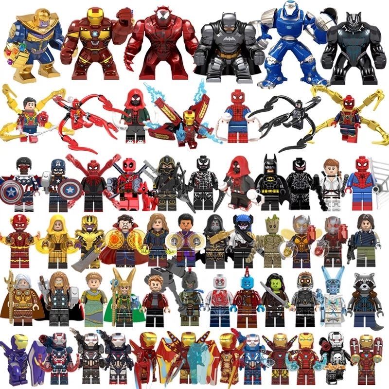 Marvel Compatível Lego Vingadores Lego Homem de Ferro Super-Herói ...