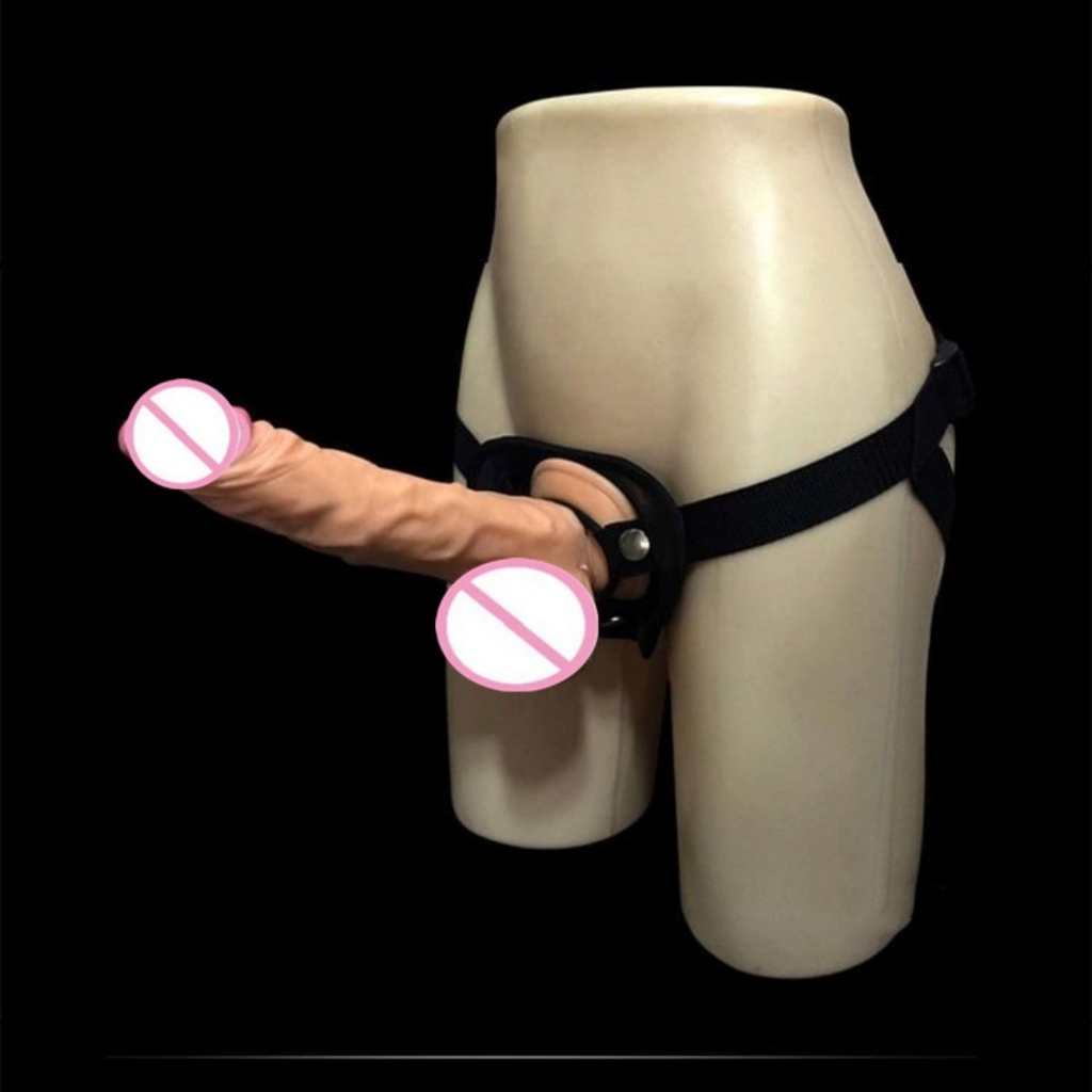 Cinta peniana ajustável reforçada veste do 36 ao 52 e Anel medindo 45 mm Sex Shop Cinta para penis dildo pinto em silione - OOXX