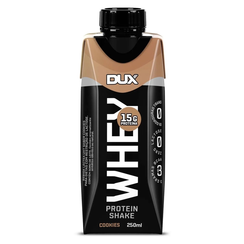 Whey Protein Shake 250 Ml – Dux Nutrition Lab (cookies)