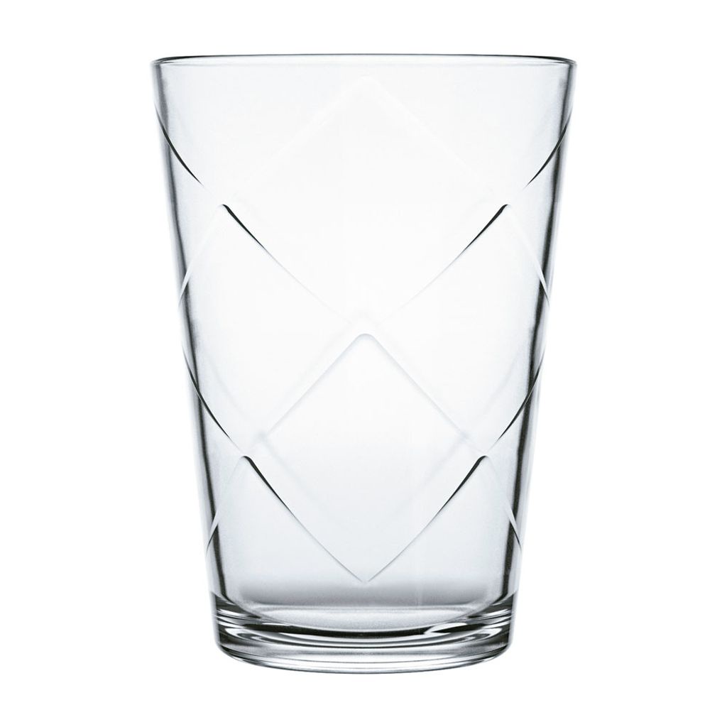 Jogo de Copos Nadir Maracatu em Vidro Transparente 6 Peças 265ml